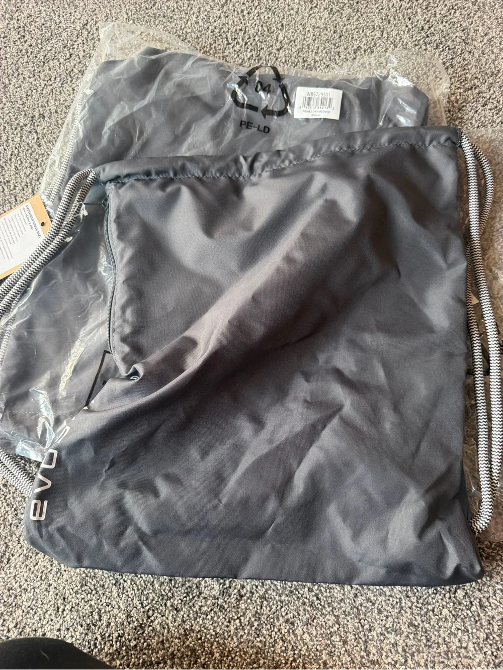 Evoshield drawstring bags